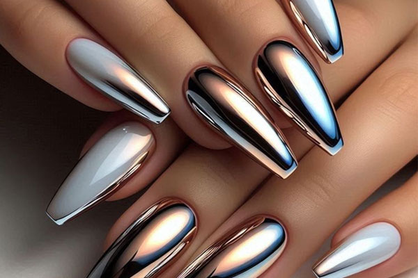 Chrome Nails home service Dubai